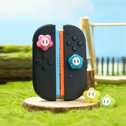 WISHAVEN Wonder Flower Thumb Grip Caps For Switch 2