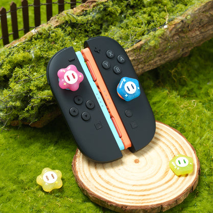 WISHAVEN Wonder Flower Thumb Grip Caps For Switch 2