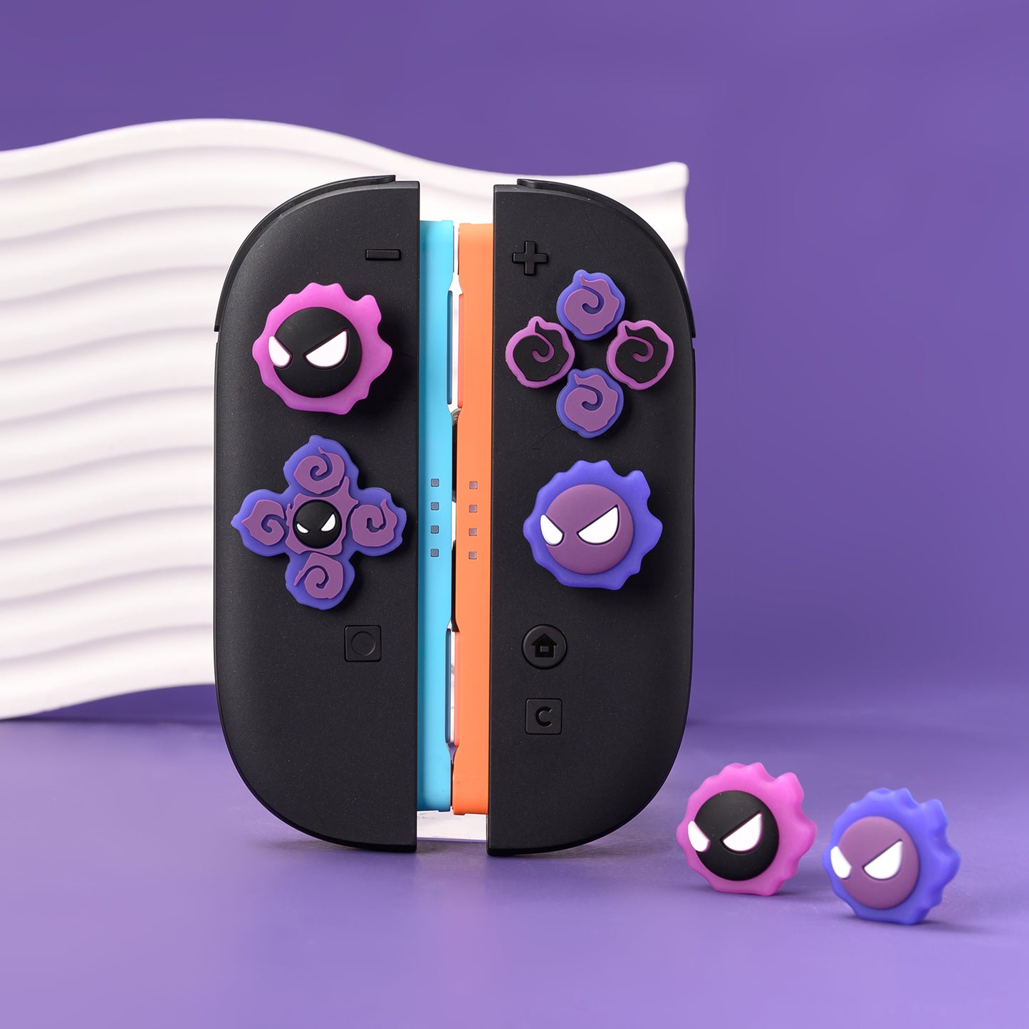 WISHAVEN Gastly Button Caps For Switch 2