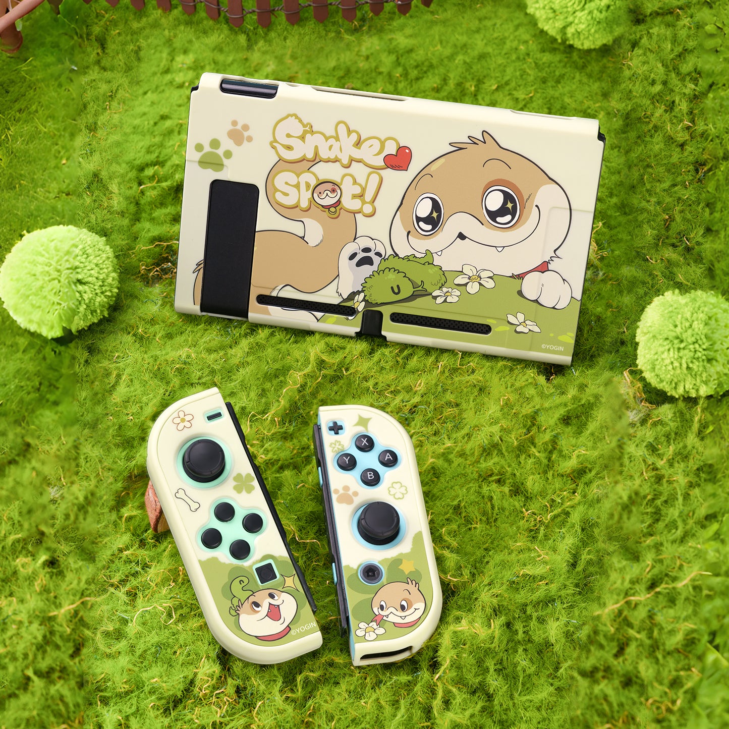 BUBBLELOGUS × Snake Spot Protective Case For Switch /OLED