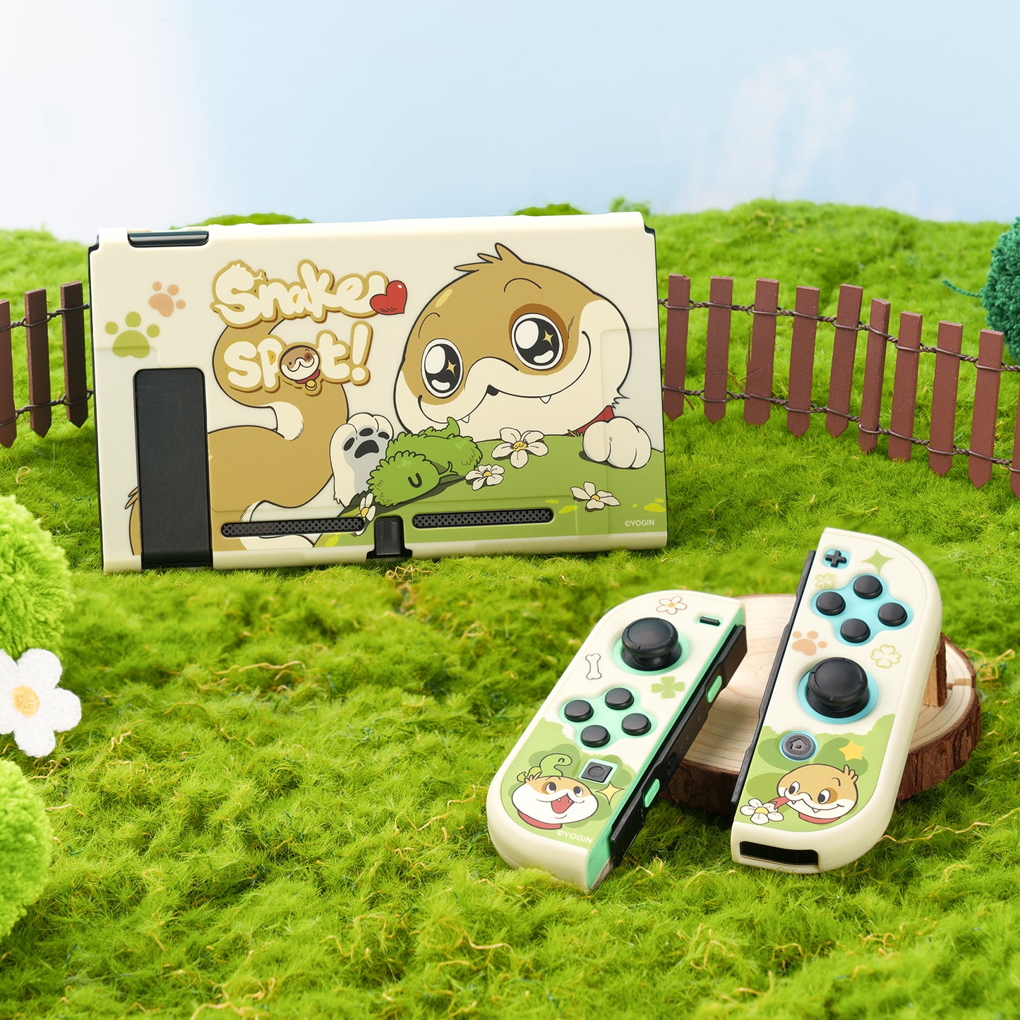 BUBBLELOGUS × Snake Spot Protective Case For Switch /OLED