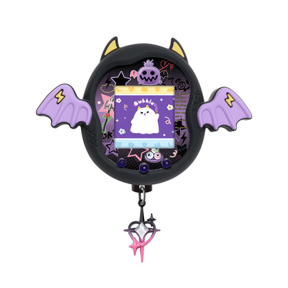 BUBBLELOGUS Purple & Black Dark Edition Devil Silicone Protective Case for Tamagotchi Uni