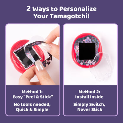 BUBBLELOGUS Purple & Black Dark Edition Devil Silicone Protective Case for Tamagotchi Uni