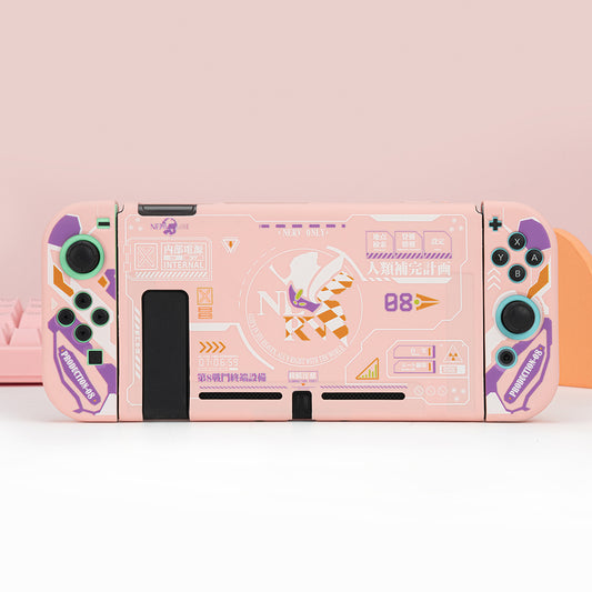 Wishaven Pink Evangelion Protective Shell For Switch / Oled
