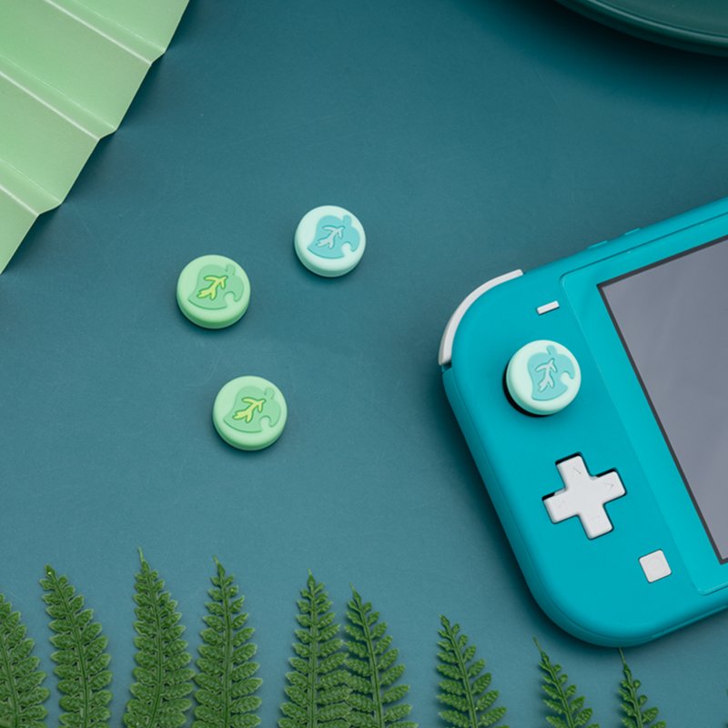 Wishaven Animal Crossing Leaf Thumb Grip Cap