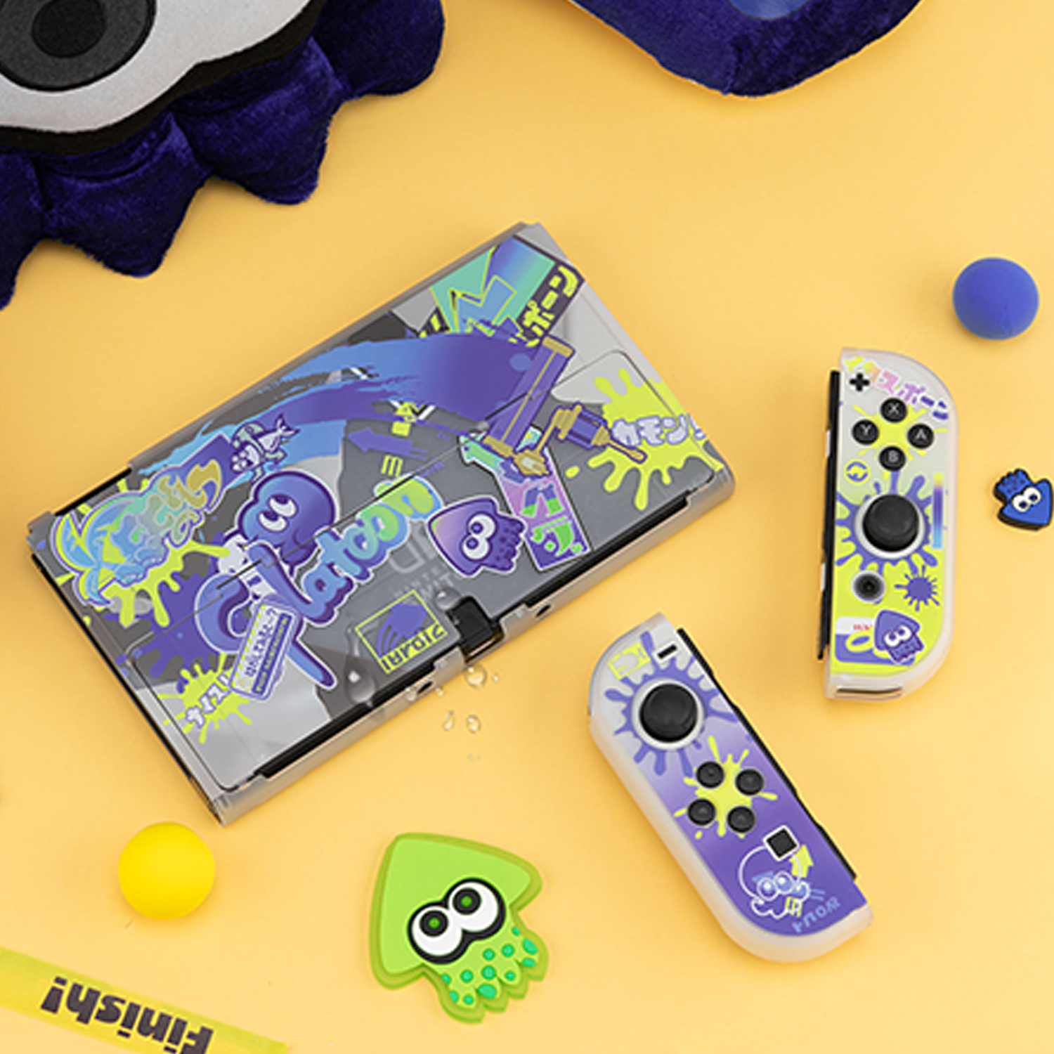 WISHAVEN Splatoon Protective Case for Nintendo Switch OLED – Wishaven WISHAVEN Splatoon Protective Case for Nintendo Switch OLED – Wishaven