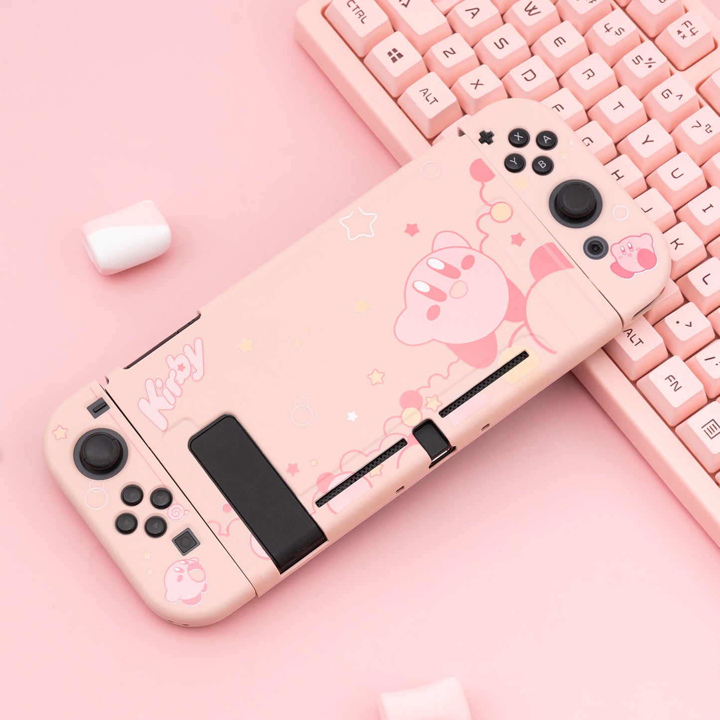 Wishaven Kirby Pink Nintendo Switch Protective Shell